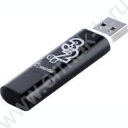 Съемный носитель информации 32GB USB Flash Drive <USB 2.0> черный "Glossy" NEW | Фото 2