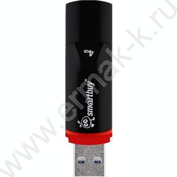 Съемный носитель информации  4GB USB Flash Drive <USB 2.0> черный "Crown" NEW | Фото 3