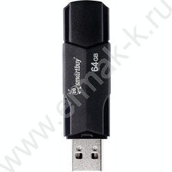 Съемный носитель информации 64GB USB Flash Drive <USB 2.0> черный "Clue" NEW | Фото 2