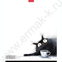 Тетрадь  48л клетка "Котэ" /выб.лак/ 5видов NEW | Фото 4