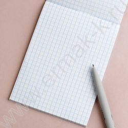 Блокнот  40л А6 "Новогодний мишка" /клетка,глянц.лам.,мягкий переплёт (1 скоба) NEW | Фото 8