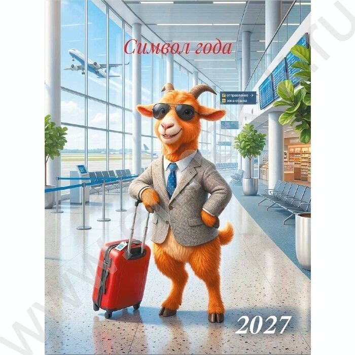 Календарь на магните отрывной 2027г "Символ года" NEW | Фото 1