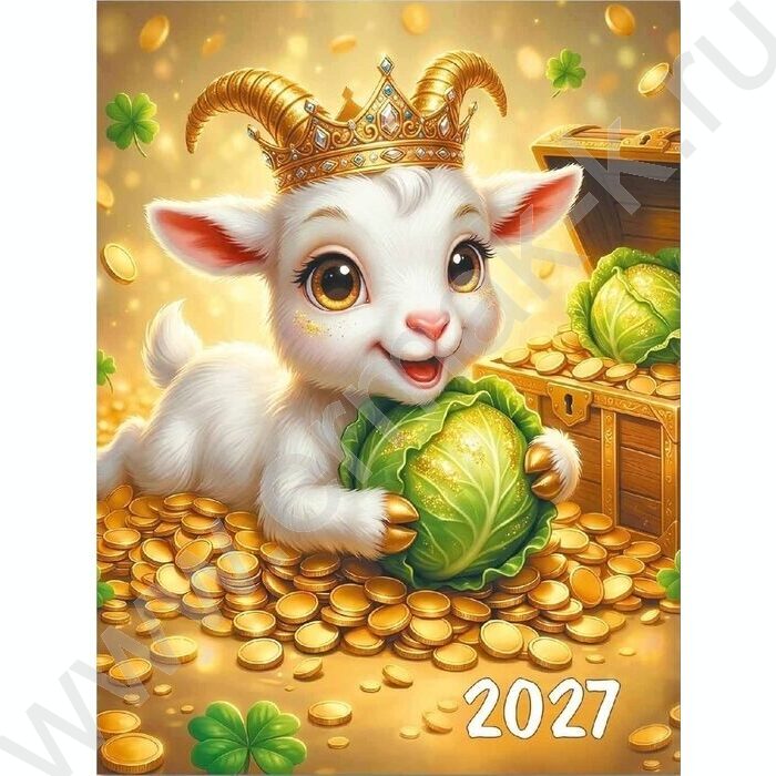 Календарь на магните отрывной 2027г "Символ года" NEW | Фото 1