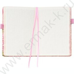 Блокнот-ежедневник 80л 21*14,5см "Девочка фея" 2 резинки для ручки;цв.обл.с рисунком, /ассорти/, NEW | Фото 2