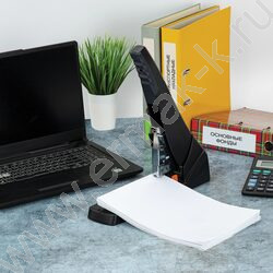 Степлер №23/6-23/23 200л "Easy Press" черный, энергосберегающий NEW | Фото 8