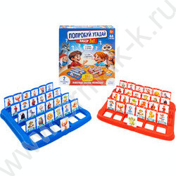 Игра  Попробуй угадай 3в1 Животные,Сказки,Профессии NEW | Фото 2
