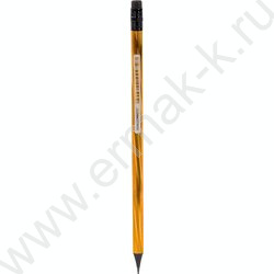 Карандаш ч/гр c ластиком HB "SILVER/GOLD", заточен. /ассорти NEW | Фото 2
