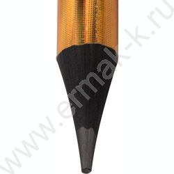 Карандаш ч/гр c ластиком HB "SILVER/GOLD", заточен. /ассорти NEW | Фото 3