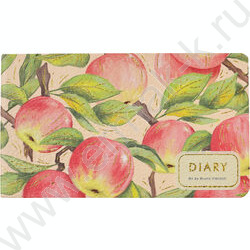 Еженедельник н/дат А6 80л Флора.Райские яблоки /обрез блока:золотой,ляссе NEW | Фото 2