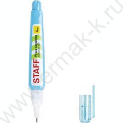 Корректор шариковый  4мл College /металлический наконечник NEW | Фото 1
