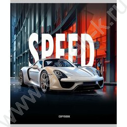Тетрадь  96л клетка "Спортивные автомобили-8" /перевертыши ассорти NEW | Фото 3