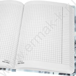 Зап. книжка  96л А5 тв.обл. "Тень листьев-5" /мат лам,резинка/ NEW | Фото 4