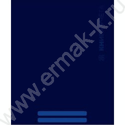 Книга Учёта  96л клетка офсет картон хромер синяя NEW | Фото 1