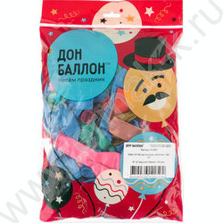Шар воздушный 12''/30см Ассорти металлик NEW | Фото 6