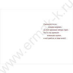 Конверт д/денег  83*167мм  "Чудесного Нового года" NEW | Фото 2
