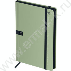 Ежедневник 2027г А5 176л "Monochrome. Matcha" мятный /7БЦ , soft touch NEW | Фото 1