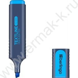 Текстовыделитель 1-5мм., косой "Textline HL500" /голубой NEW | Фото 1