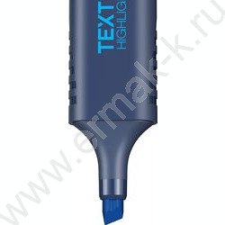 Текстовыделитель 1-5мм., косой "Textline HL500" /голубой NEW | Фото 2