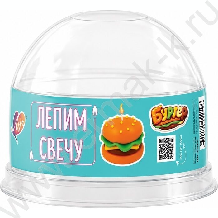 Набор д/творчества Лепим свечи "Бургер" NEW | Фото 3