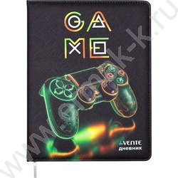 Дневник 5-11кл. /тв.обл. /иск.антивандаль.кожа  /ляссе "Game" NEW | Фото 1