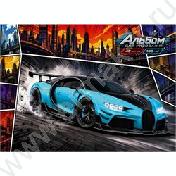 Альбом д/рисования 40л "Авто-20" ассорти NEW | Фото 4