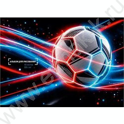 Альбом д/рисования 40л "Футбол-12" ассорти NEW | Фото 4