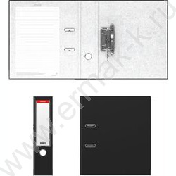 Файл 70мм Бизнес разборный чёрный с карманом | Фото 2