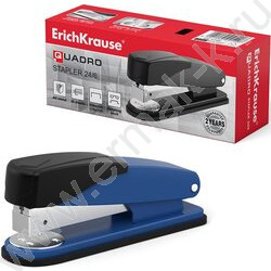 Степлер №24/6  30л метал Half-strip Quadro Classic /2 режима скрепления /ассорти | Фото 2