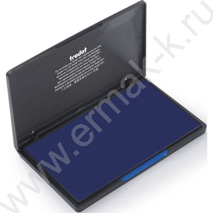 Штемпельная подушка  90*160 синяя | Фото 3