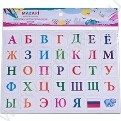 Набор магнитов обучающих Русский алфавит 35 шт | Фото 2