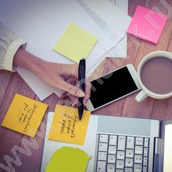 Бумага д/записей   51*51мм /250л Attache Selection клубничный микс с липким краем | Фото 4