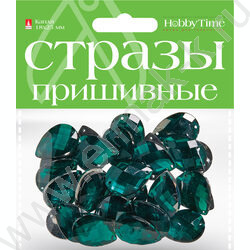 Стразы пришивные Капля 18*25мм 10цв | Фото 4