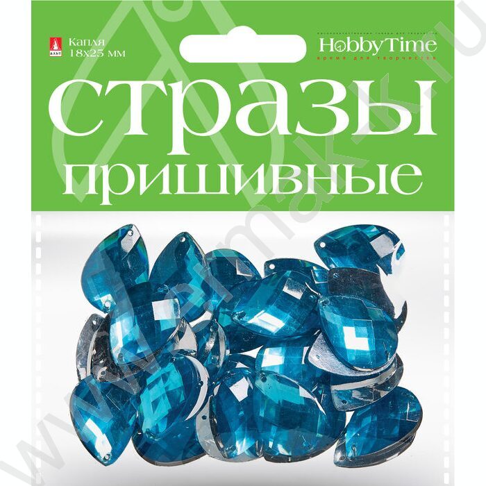 Стразы пришивные Капля 18*25мм 10цв | Фото 6