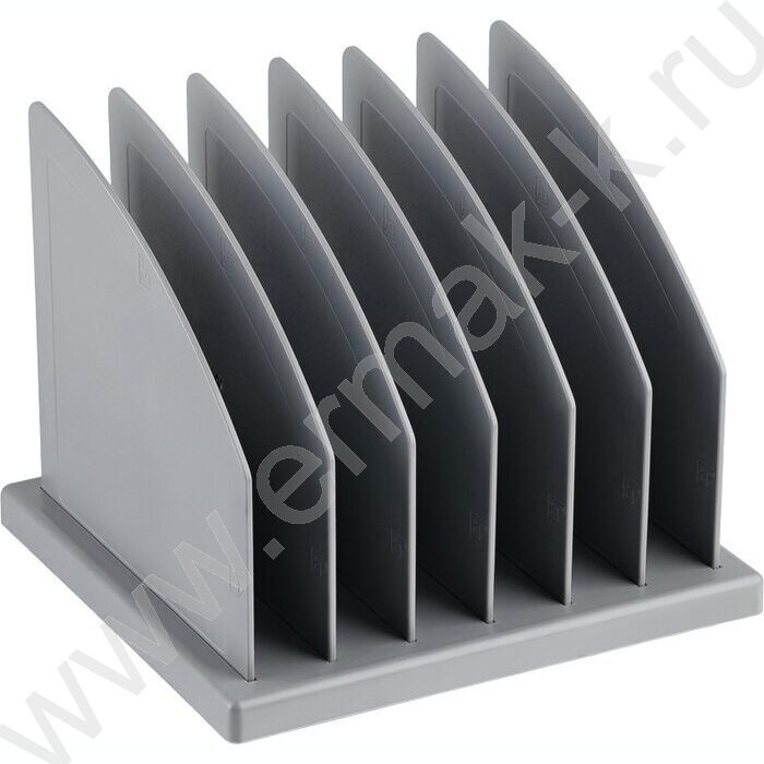 Лоток вертикально-гориз. разборный /серый, 210мм/ 6отд. | Фото 1