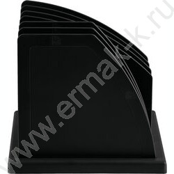 Лоток вертикально-гориз. разборный /черный,210мм/ 6отд. | Фото 4