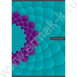 Тетрадь  96л А4 клетка "FlowerFantasy" | Фото 3