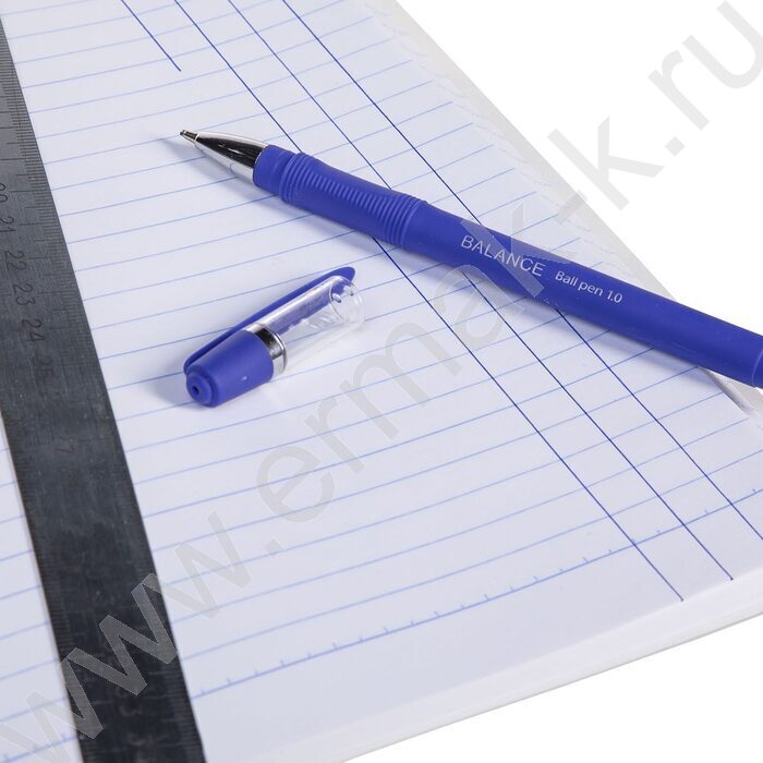 Тетрадь  96л А4 линейка "Бум/винил" синий | Фото 3