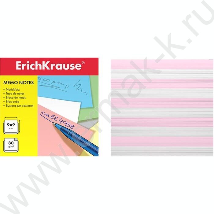 Бумага д/записей  9*9*9см розовый | Фото 2