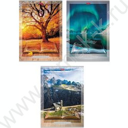 Тетрадь  80л А4 клетка "Книга странствий" | Фото 1