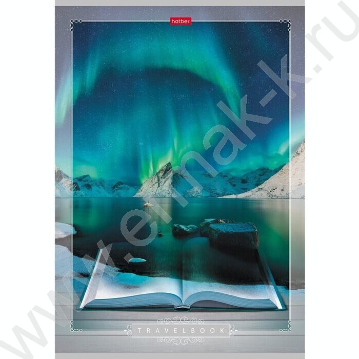 Тетрадь  80л А4 клетка "Книга странствий" | Фото 3