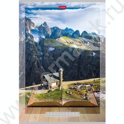 Тетрадь  80л А4 клетка "Книга странствий" | Фото 4