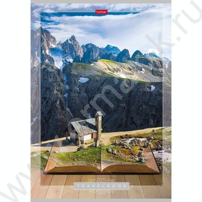 Тетрадь  80л А4 клетка "Книга странствий" | Фото 4