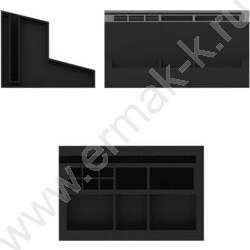 Подставка д/каранд. и ручек Leader, Classic /чёрная | Фото 2