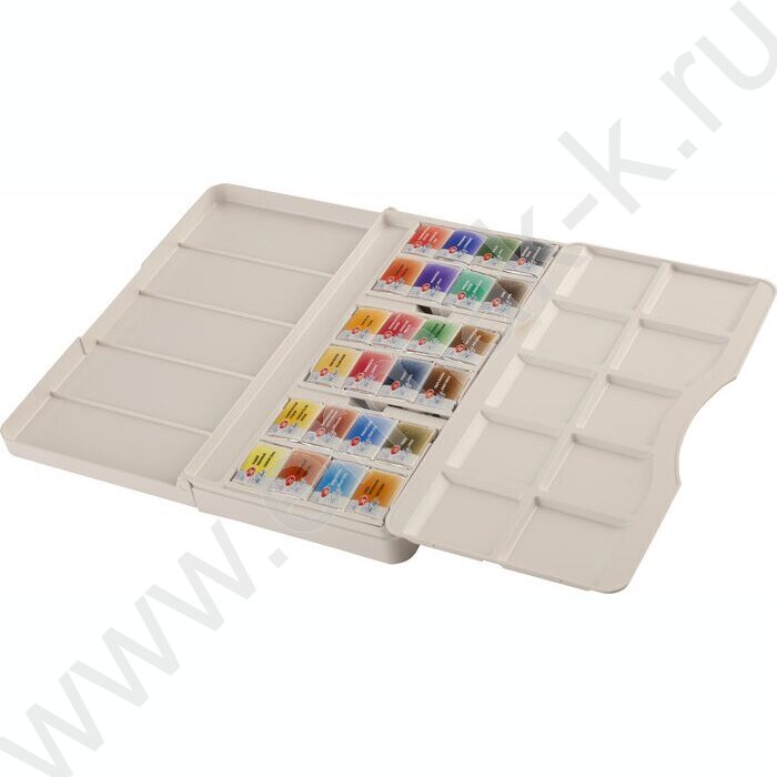 Акварель художественная Белые ночи 24цв 2,5мл п/у /кювет | Фото 6