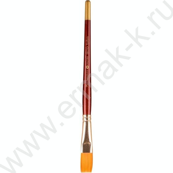 Кисть  синтетика № 8 (13мм) плоская Decola | Фото 1