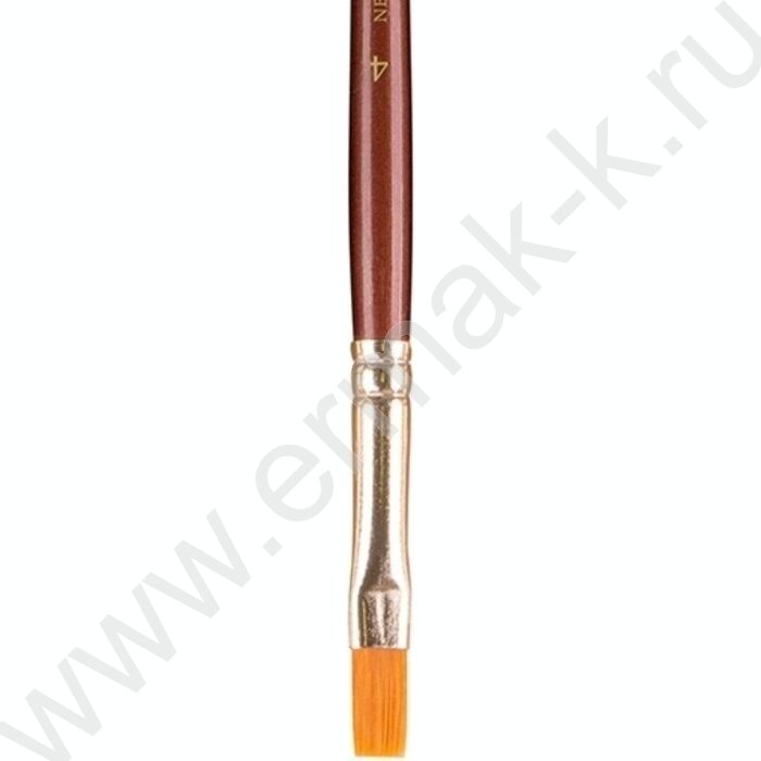 Кисть  синтетика № 4 (7мм) плоская Decola | Фото 2