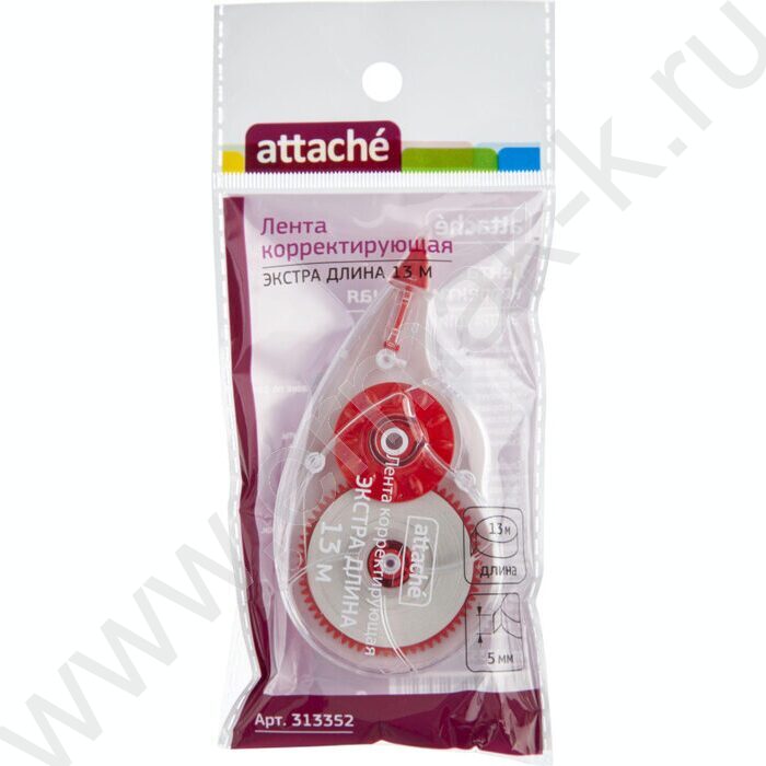 Корректирующая лента 5мм*13м Attache | Фото 6