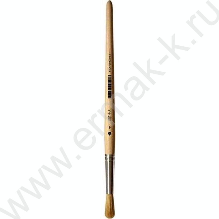 Кисть  щетина № 6 круглая | Фото 1