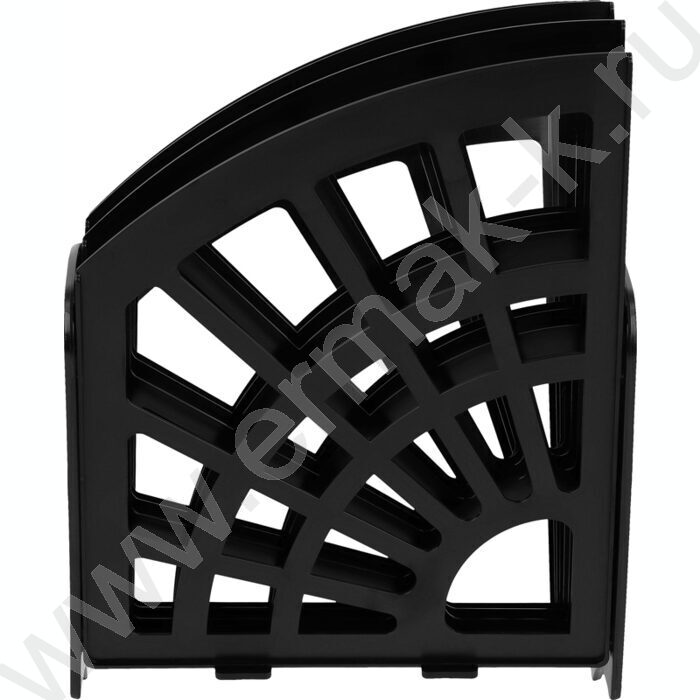 Лоток вертикально-гориз. разборный Эконом /чёрный/ 6отд. | Фото 3