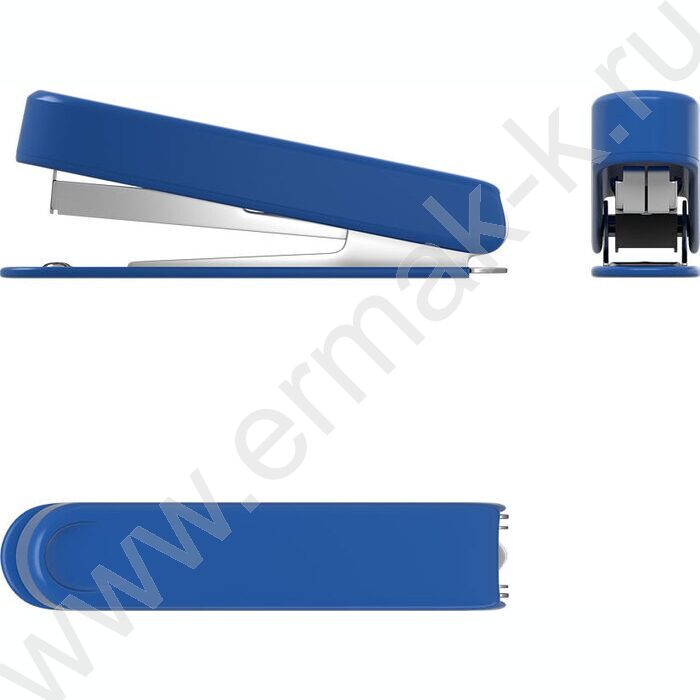 Степлер №10  15л пластик /встроен антистеплер/ ассорти | Фото 2